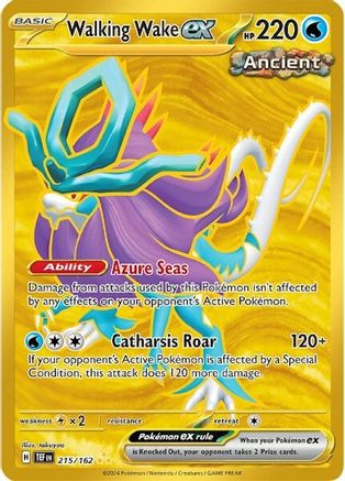 Walking Wake ex - 215/162 215 - [SV05 Temporal Forces] Holofoil