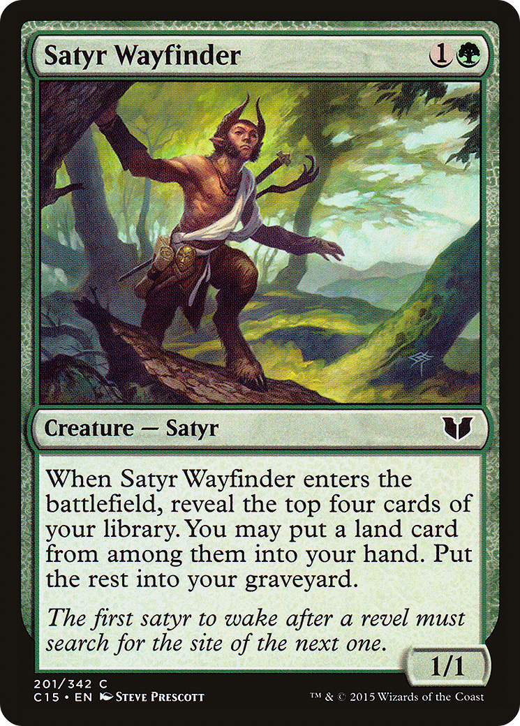 Satyr Wayfinder (C15-201) [Commander 2015]