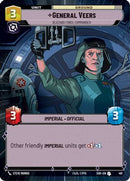 General Veers - Blizzard Force Commander (Hyperspace) (491) [Spark of Rebellion] Foil