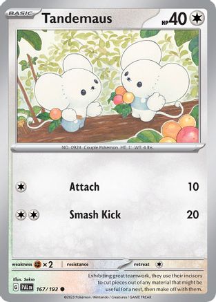Tandemaus (Cosmos Foil) 167 - [Miscellaneous Cards & Products] Holofoil