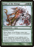 Shape of the Wiitigo (CSP-120) [Coldsnap]