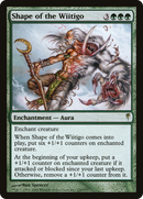 Shape of the Wiitigo (CSP-120) [Coldsnap]