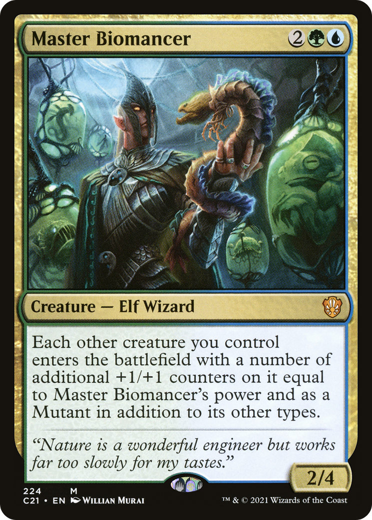Master Biomancer (C21-224) [Commander 2021]