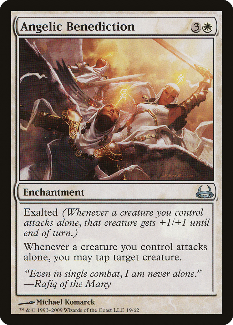 Angelic Benediction (DDC-019) [Duel Decks: Divine vs. Demonic]