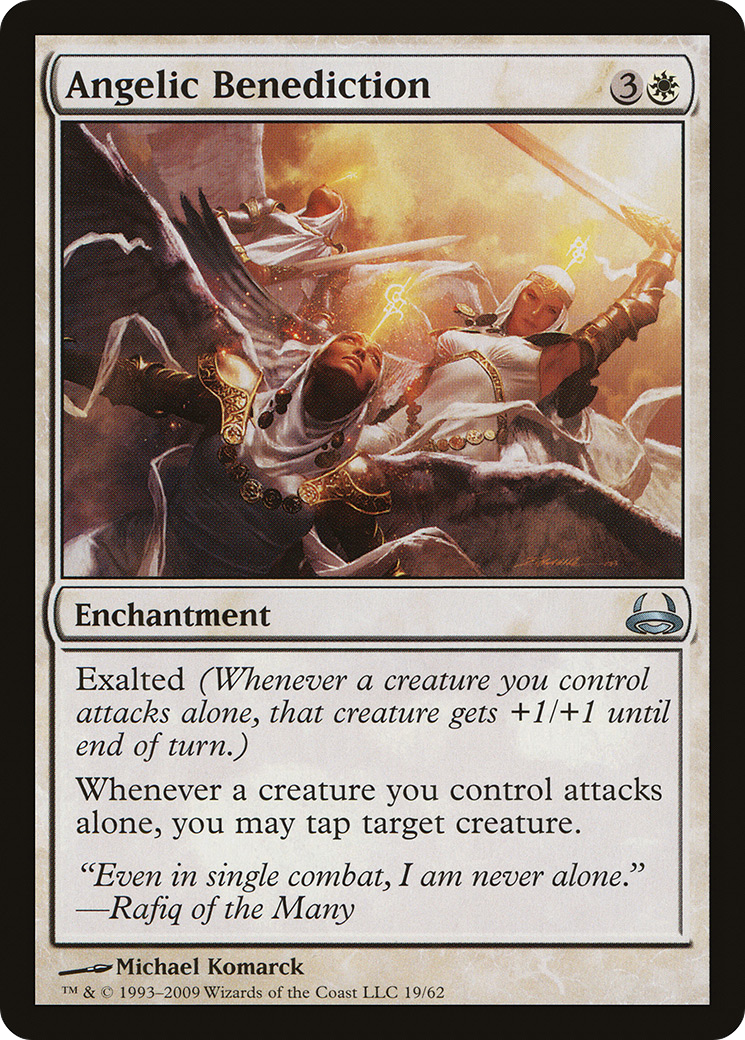 Angelic Benediction (DDC-019) [Duel Decks: Divine vs. Demonic]