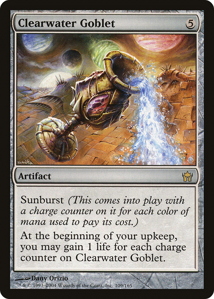 Clearwater Goblet (5DN-109) [Fifth Dawn]