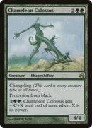 Chameleon Colossus (MOR-116) [Morningtide] Foil