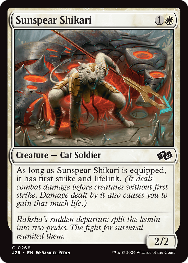 Sunspear Shikari (J25-268) [Foundations Jumpstart]
