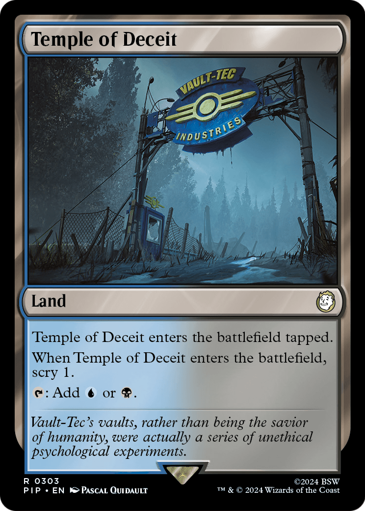 Temple of Deceit (PIP-303) [Fallout]