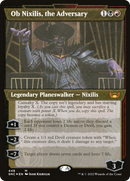 Ob Nixilis, the Adversary (Showcase) (Foil Etched) (SNC-448) [Streets of New Capenna] Foil