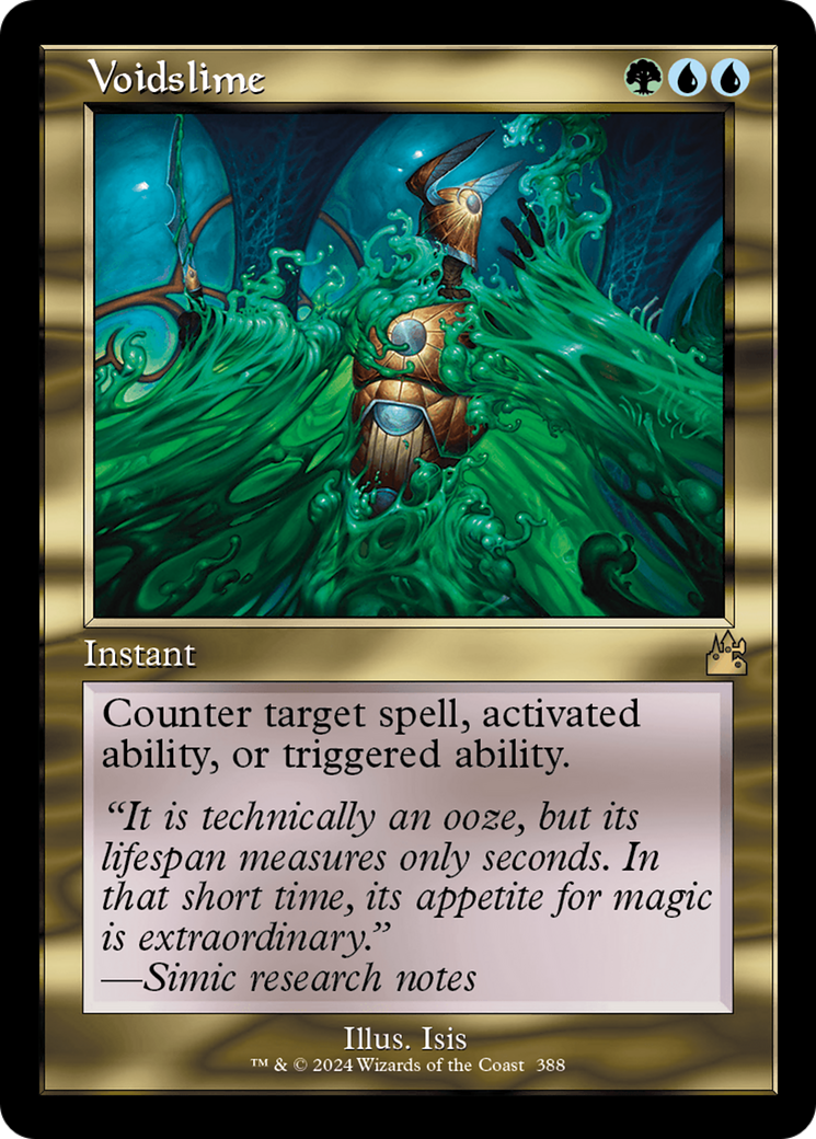 Voidslime (RVR-388) [Ravnica Remastered] Foil