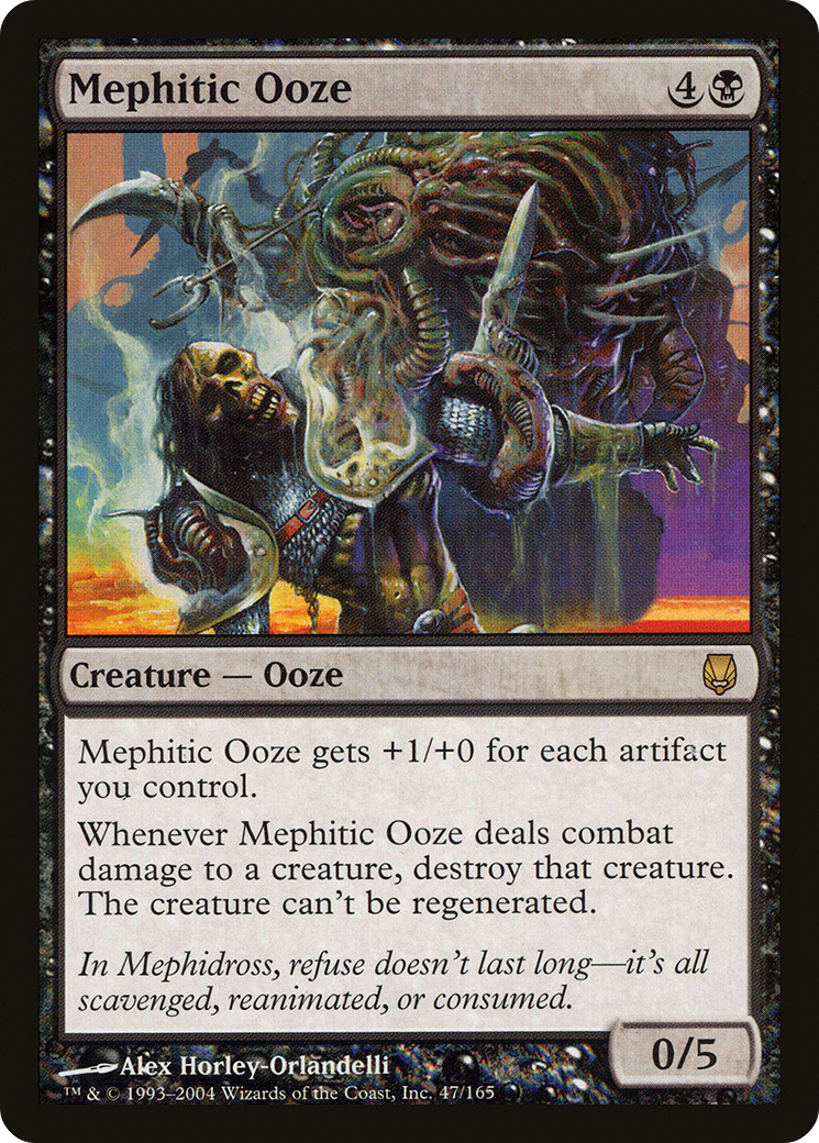 Mephitic Ooze (DST-047) [Darksteel]