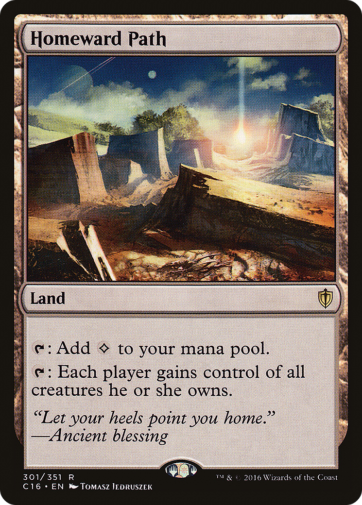 Homeward Path (C16-301) [Commander 2016]