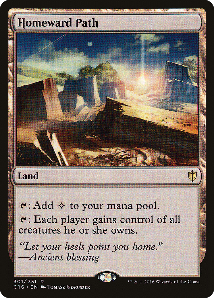 Homeward Path (C16-301) [Commander 2016]
