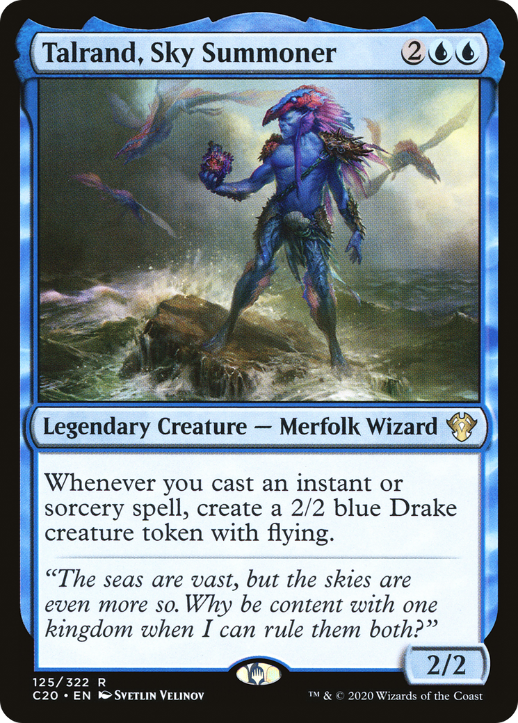 Talrand, Sky Summoner (C20-125) [Commander 2020]