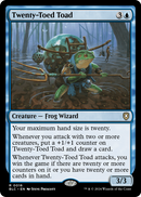Twenty-Toed Toad (BLC-016) [Bloomburrow Commander]