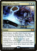 Emergency Powers (PRE-169S) [Ravnica Allegiance Promos] Foil