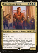 Nine-Fingers Keene (CLB-289) [Commander Legends: Battle for Baldur's Gate] Foil