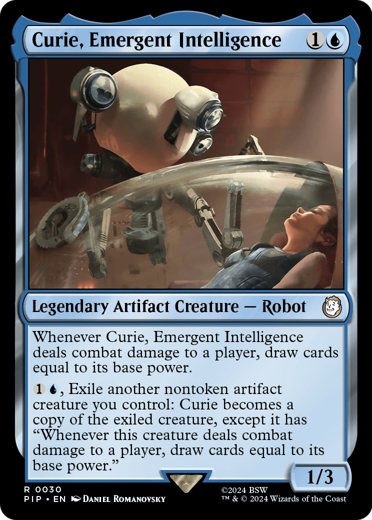Curie, Emergent Intelligence (PIP-030) [Fallout]