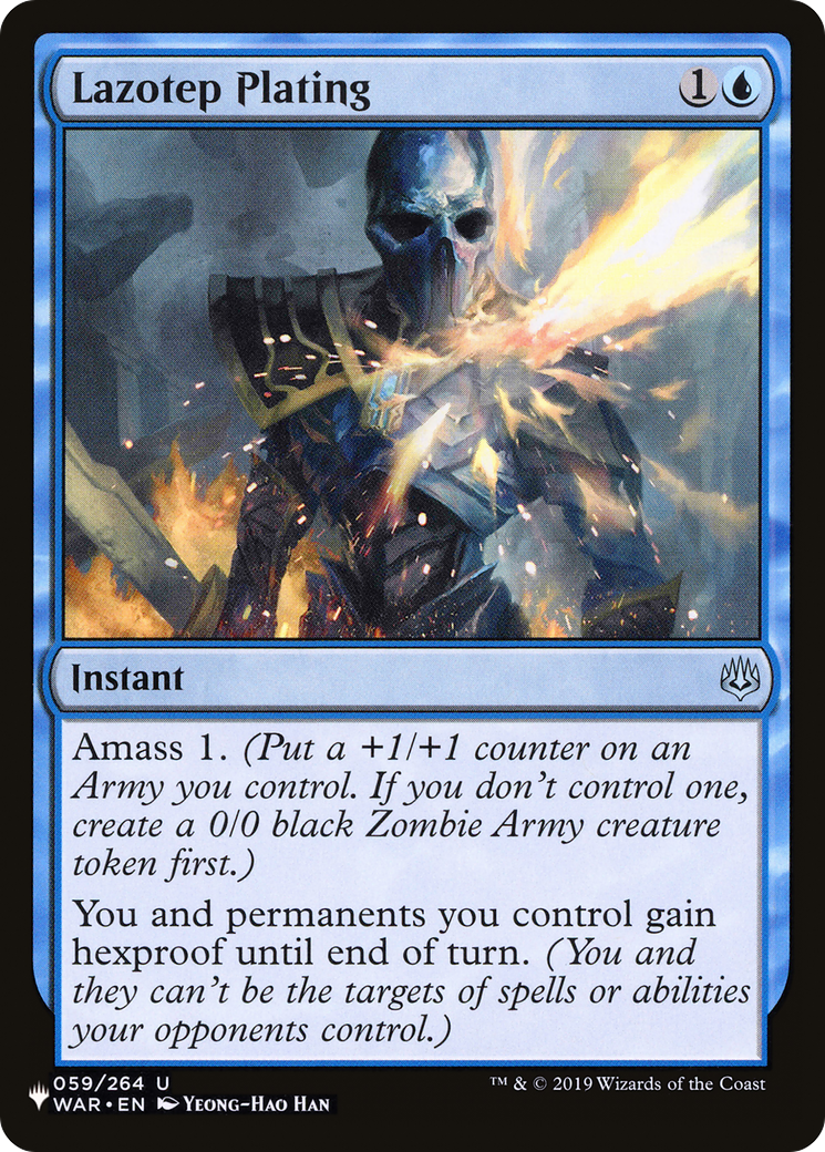 Lazotep Plating (LIST-WAR-59) [The List]