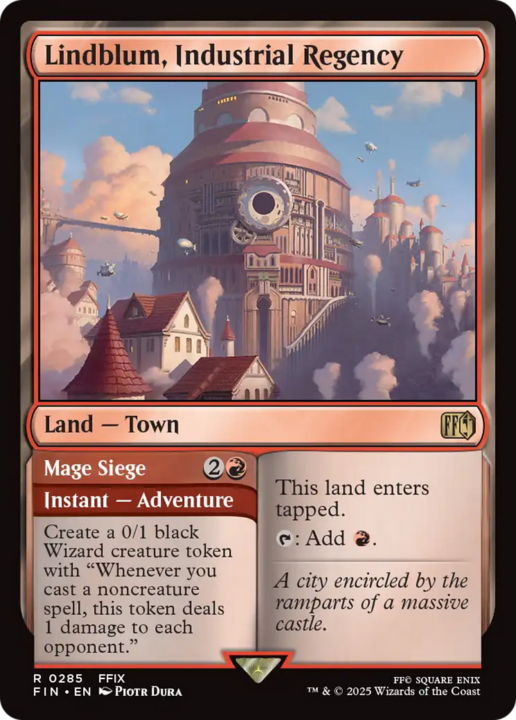 Lindblum, Industrial Regency (FIN-285) [FINAL FANTASY] Foil