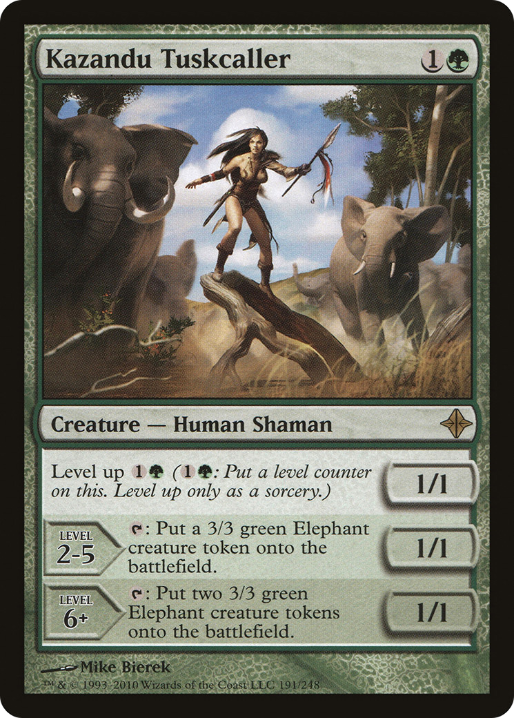 Kazandu Tuskcaller (ROE-191) [Rise of the Eldrazi]