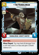 The Mandalorian - Wherever I Go, He Goes (049/262) [Shadows of the Galaxy] Foil