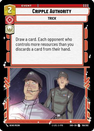 Cripple Authority (156/262) [Shadows of the Galaxy] Foil