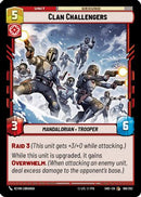 Clan Challengers (169/262) [Shadows of the Galaxy] Foil