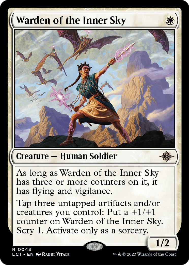 Warden of the Inner Sky (LCI-043) [The Lost Caverns of Ixalan] Foil