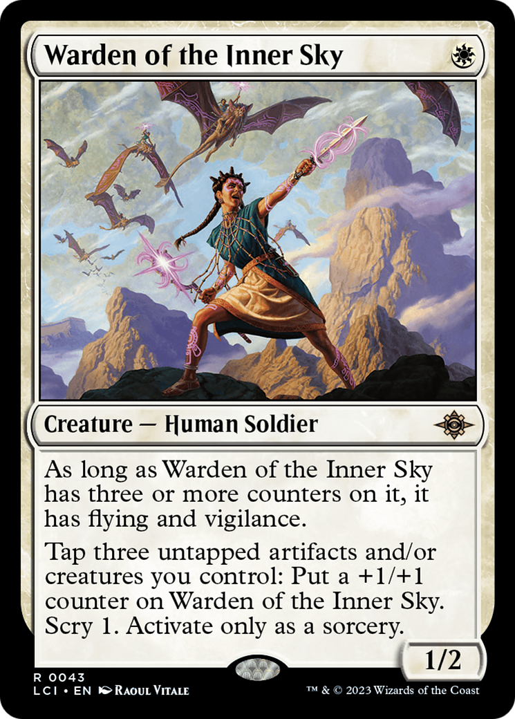 Warden of the Inner Sky (LCI-043) [The Lost Caverns of Ixalan]