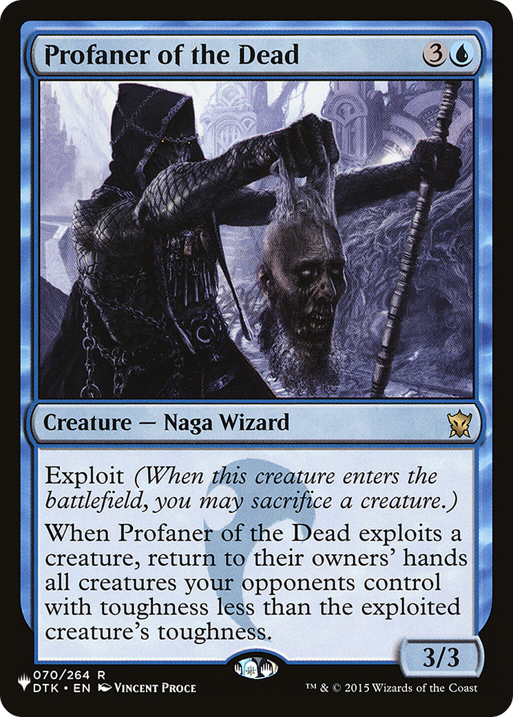 Profaner of the Dead (LIST-DTK-70) [The List]