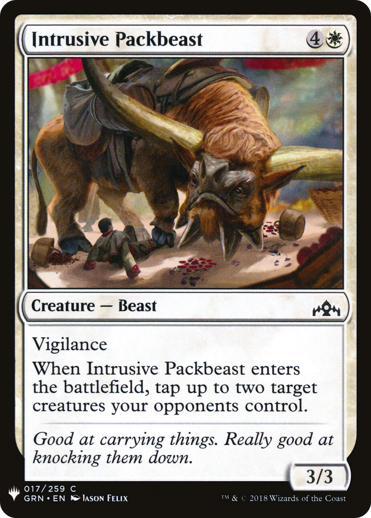 Intrusive Packbeast (LIST-GRN-17) [The List]