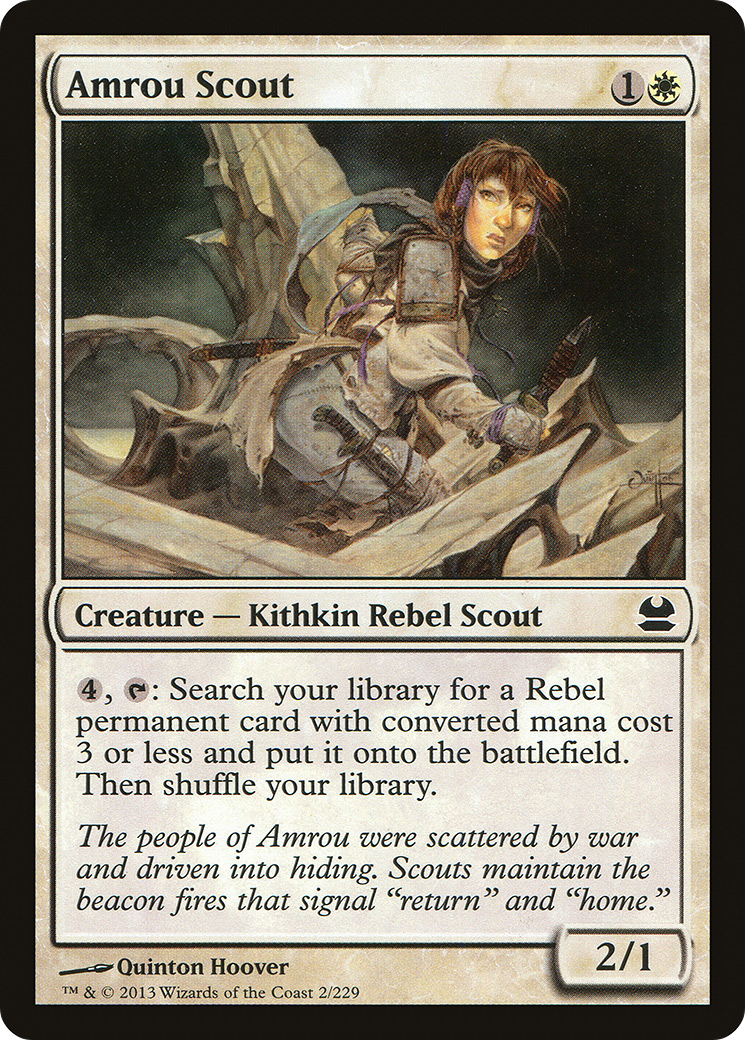 Amrou Scout (MMA-002) [Modern Masters] Foil