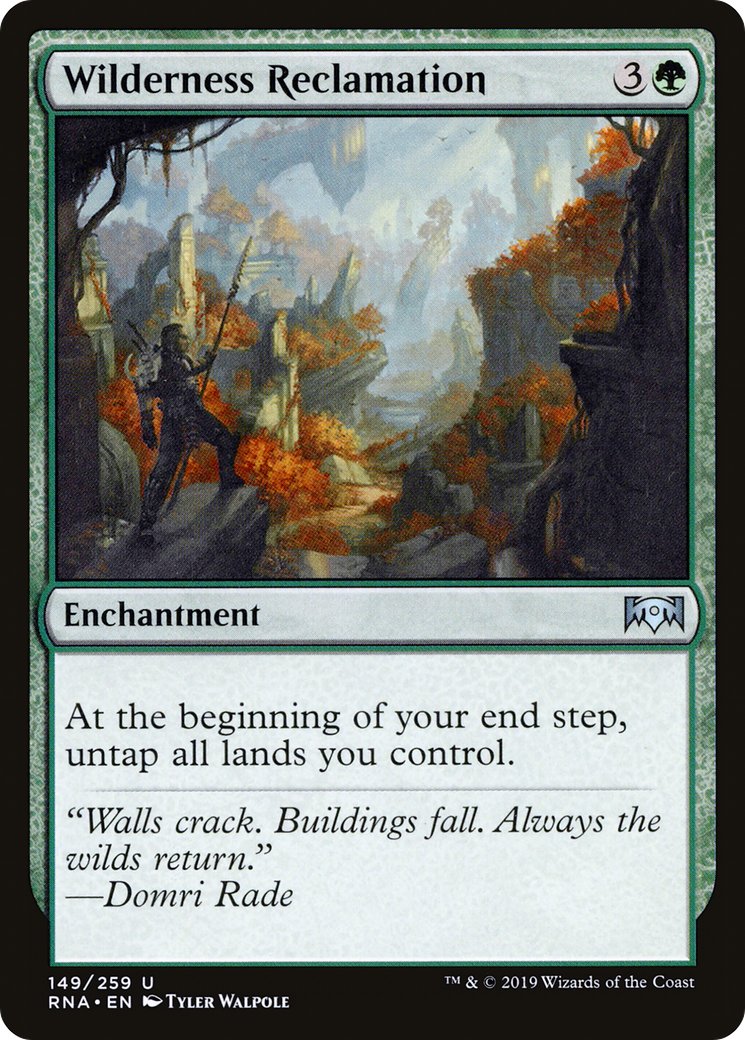 Wilderness Reclamation (RNA-149) [Ravnica Allegiance]