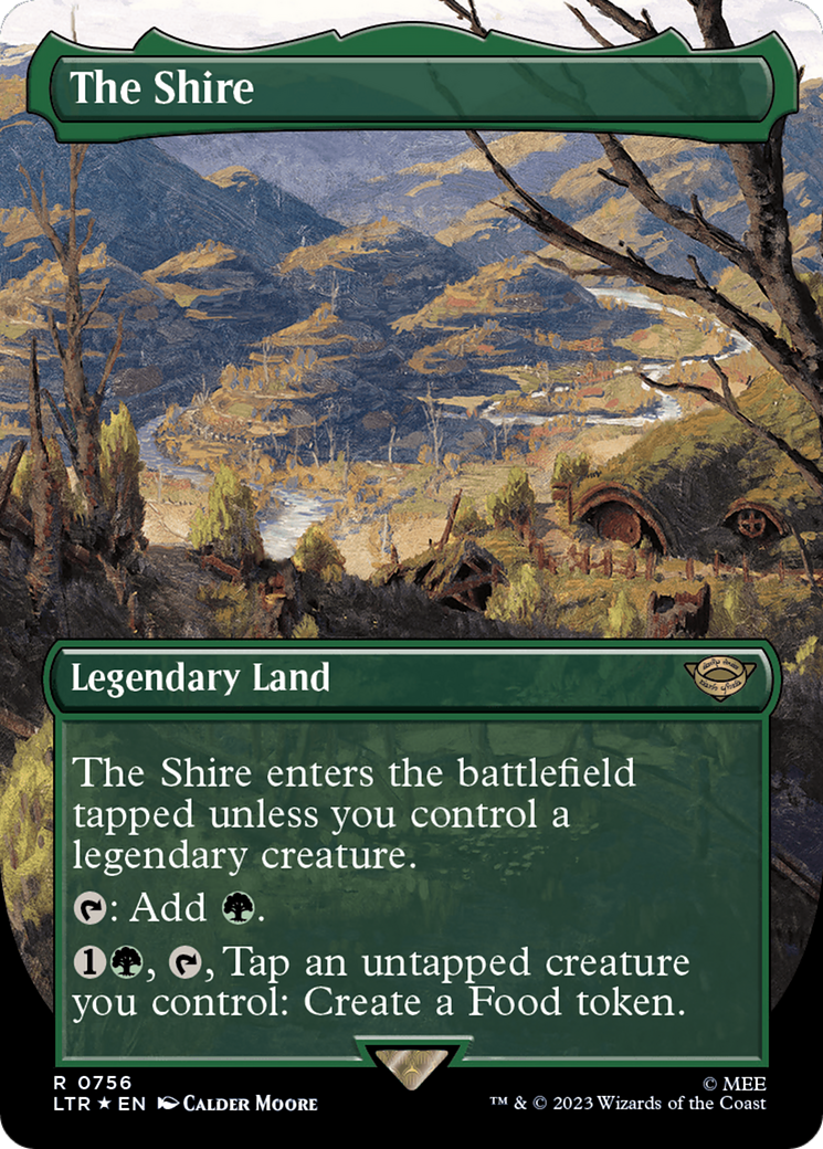 The Shire (LTR-756) [The Lord of the Rings: Tales of Middle-earth] (Borderless) Foil