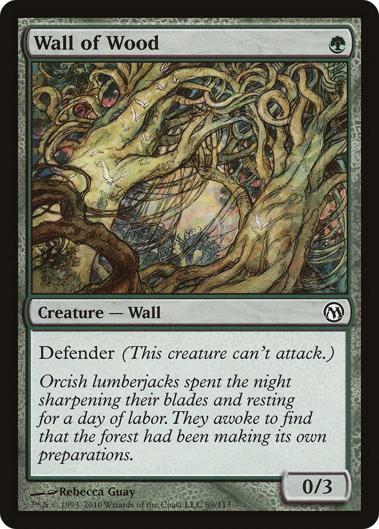 Wall of Wood (DPA-089) [Duels of the Planeswalkers]