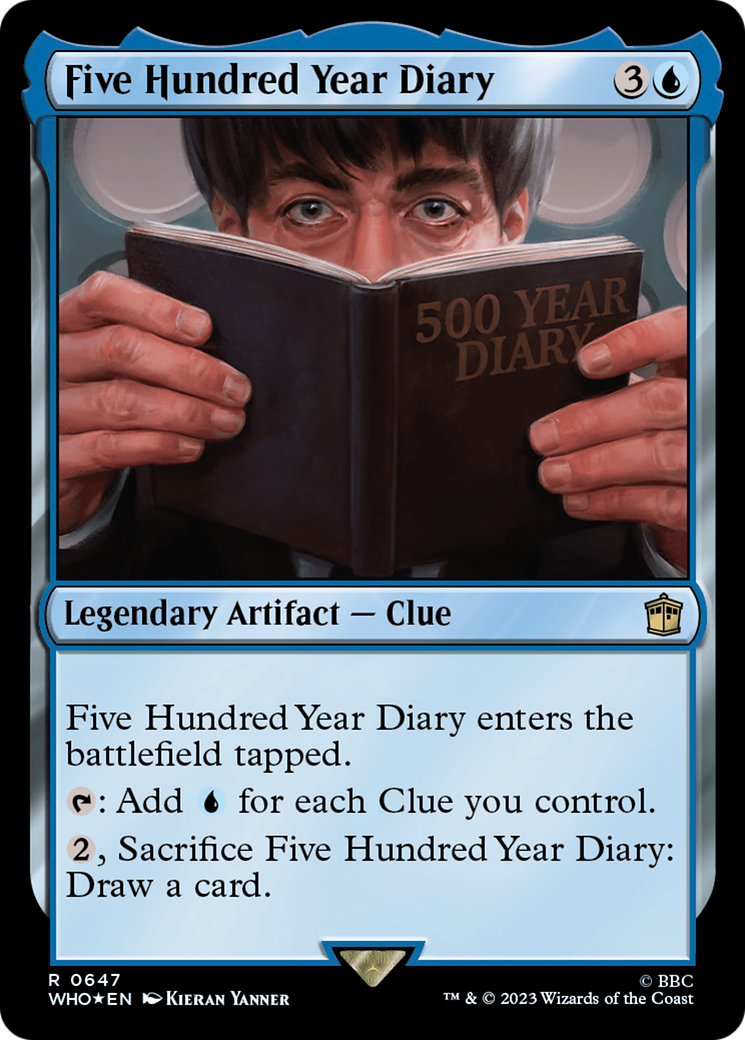 Five Hundred Year Diary (WHO-647) [Doctor Who] Foil