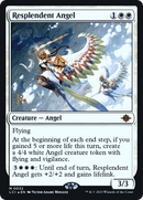 Resplendent Angel (PRE-32S) [The Lost Caverns of Ixalan Promos] Foil
