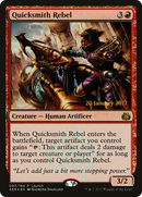 Quicksmith Rebel (LARP-093) [Aether Revolt Promos] Foil
