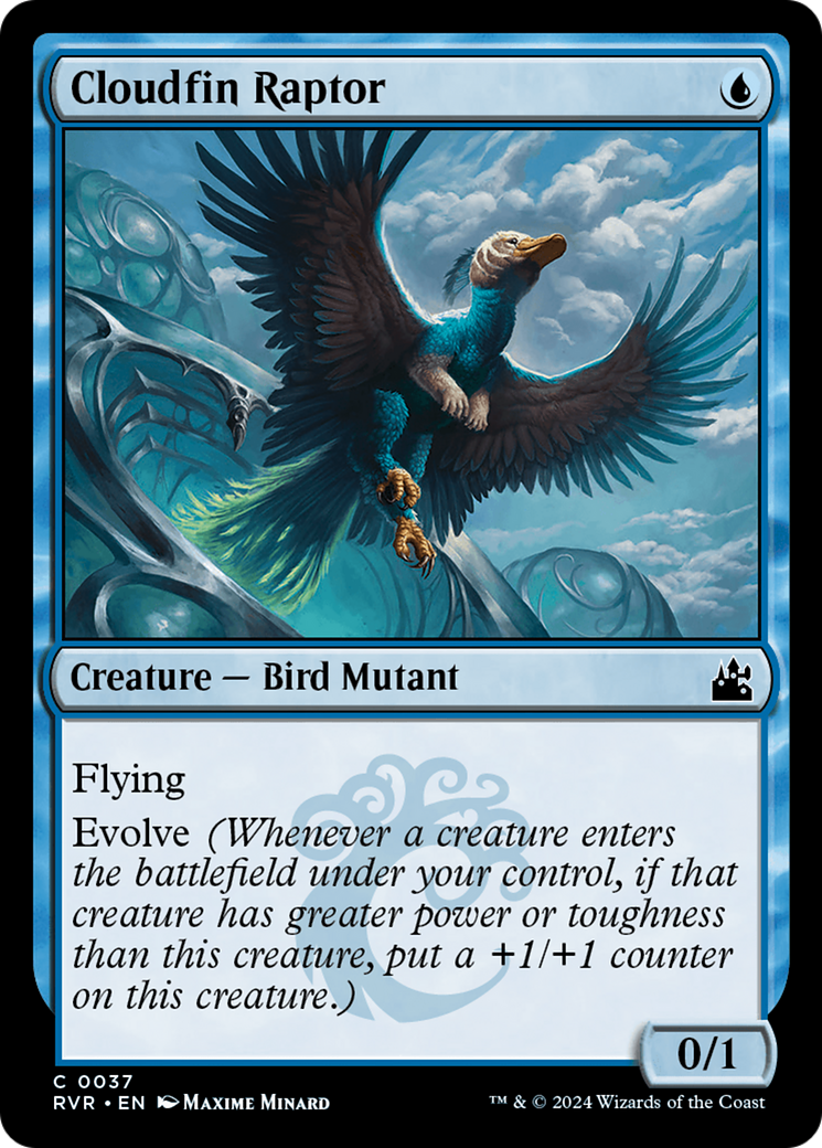 Cloudfin Raptor (RVR-037) [Ravnica Remastered]