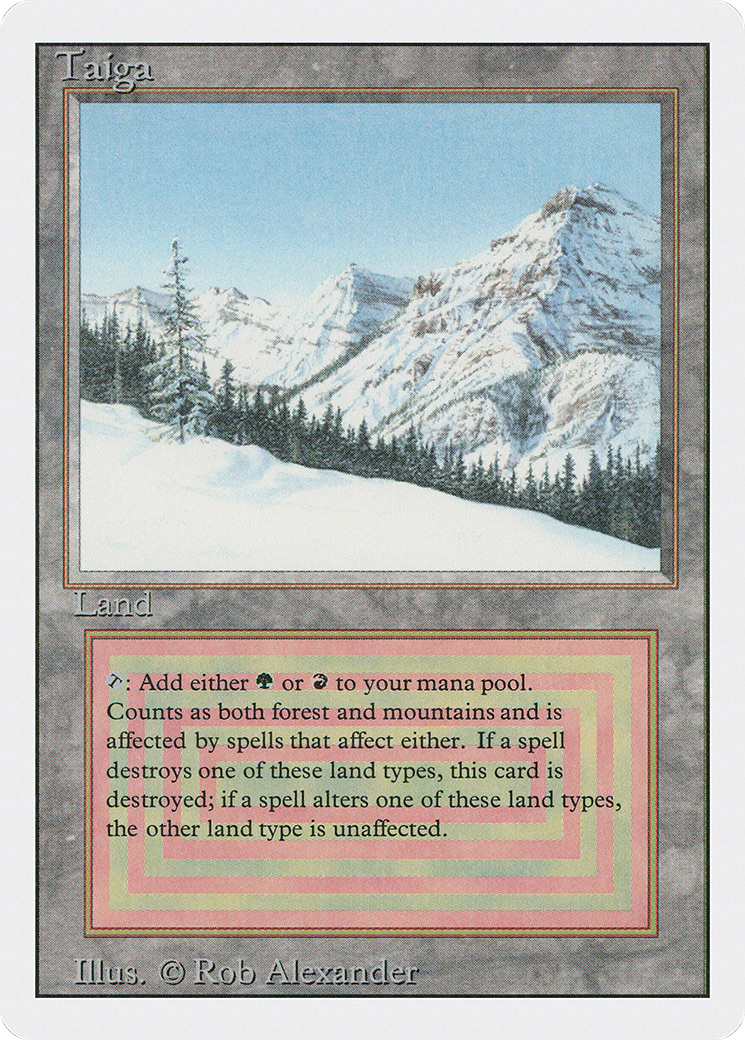 Taiga (3ED-287) [Revised Edition]