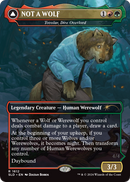 NOT A WOLF - Tovolar, Dire Overlord (SLD-1612) (Borderless) [Secret Lair Drop] Foil