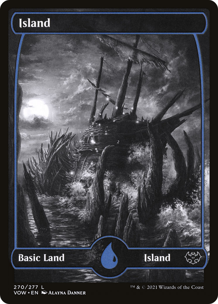 Island (VOW-270) [Innistrad: Crimson Vow]: (Showcase)