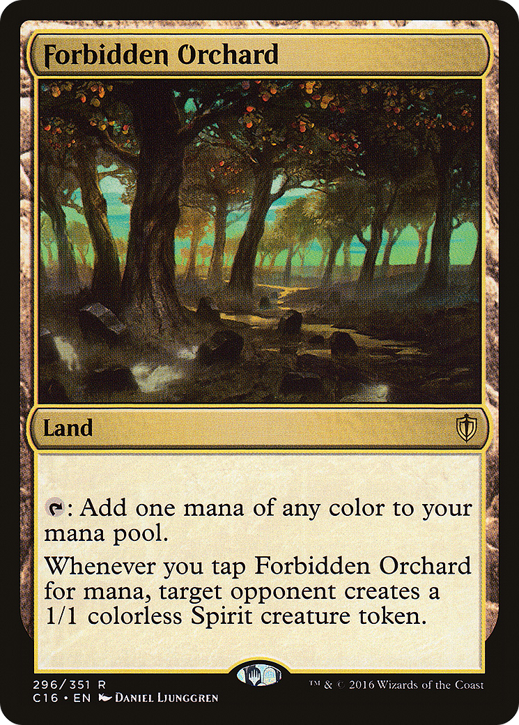 Forbidden Orchard (C16-296) [Commander 2016]
