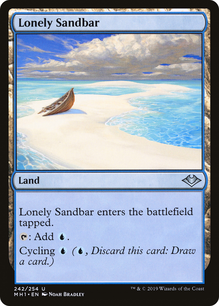 Lonely Sandbar (MH1-242) [Modern Horizons]