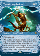 Thundertrap Trainer (BLB-307) [Bloomburrow]: (Showcase) (Borderless) Foil