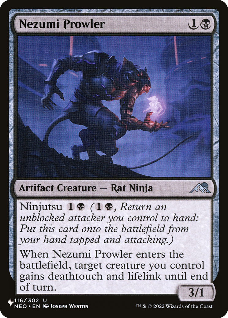 Nezumi Prowler (LIST-NEO-116) [The List]
