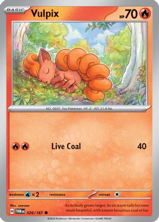 Vulpix 26 - [SV06 Twilight Masquerade]