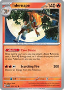 Infernape - 033/167 33 - [SV06 Twilight Masquerade] Holofoil
